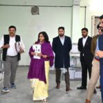 मुख्य निर्वाचन अधिकारी ने किया ईवीएम भंडारण कक्ष का निरीक्षण