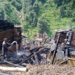 बागाचनोगी के जैंशला में गैस सिलेंडर लीकेज से मकान में भीषण आग, 50 लाख का नुकसान
